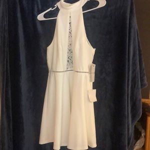 NWT Cream colored dress size large